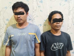 Curiga Mondar Mandir di Pom Bensin, Dua Pengedar Sabu Ditangkap Polres Serang