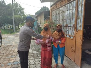 Peduli Anak Yatim dan Kaum Dhuafa, Ditpolairud Polda Banten Bagikan Ratusan Sembako