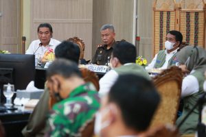 Rakor dengan BNPB, Pemprov Banten Sampaikan Berbagai Program Penanganan PMK