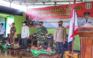 Karya Bhakti TNI 2022 Kodim 0427 Resmi Ditutup Wakil Bupati