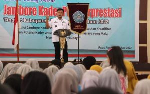 Bupati Dharmasraya Buka Jambore Untuk Kader PKK Berprestasi