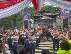 Semarak Hari Bhayangkara Ke-76, Ditlantas Polda Banten Laksanakan Binluh Pelaksanaan Car Free Day