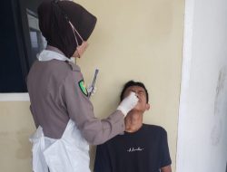 Biddokkes Polda Banten Cek Kesehatan Tahanan Baru