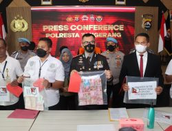 Polresta Tangerang Tangkap Empat Tersangka Kasus Korupsi PTSL Dengan Ribuan Korban