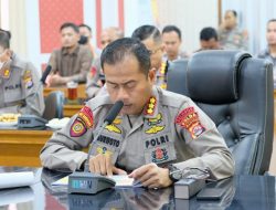 Polda Banten Menggelar Rapat Anev Aman Nusa II Maung Dalam Rangka Penanganan PMK