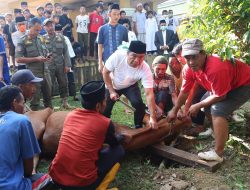 Pj Gubernur Al Muktabar: Daging Kurban Untuk Keluarga Dengan Stunting dan Gizi Buruk