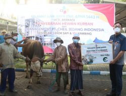 Istiqomah Peduli dan Berbagi,PT. CJI Pasuruan Salurkan 109 Hewan Kurban