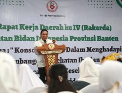 Pj Gubernur Al Muktabar Membuka Rakerda IV PD Ikatan Bidan Indonesia Provinsi Banten Tahun 2022