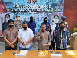 Polda Banten Berhasil Ungkap Sindikat Penadah dan Kanibalisasi Motor Tujuan Ekspor
