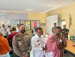 Dirlantas Polda Banten Hadiri Santunan Keluarga Korban Kecelakaan Odong-Odong 