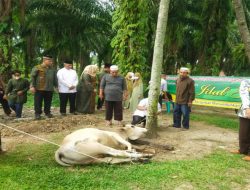 Korem 022/PT Rayakan Idul Adha 1443 Hijriyah