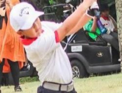 Putra Ketua Komisi A DPRD Depok, Rakha Faiz Hamzah Berlaga di Turnamen Golf Internasional