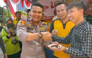 HUT Bhayangkara Ke-76, Polsek Tanjung Duren Gelar Lomba dan Senam Bersama Tiga Pilar