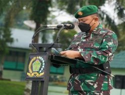 Danrem 022 / PT Pimpin Upacara Bendera 17-an Bulan Juli 2022