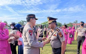 Irjen Iqbal Pimpin Kenaikan Pangkat Ratusan Personel Polri Jajaran Polda Riau