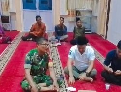 Koramil 01/PBU Koramil 0312/Padang Pastikan Daerah Binaannya Kondusif