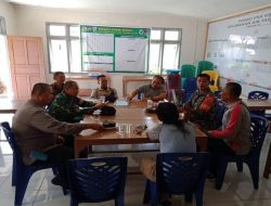 Babinsa 01/PBU Kodim 0312/Padang Ajak Warga Binaannya Antisipasi Bencana