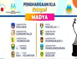 Pangandaran Raih Penghargaan Kabupaten Layak Anak 2022 Katagori Madya