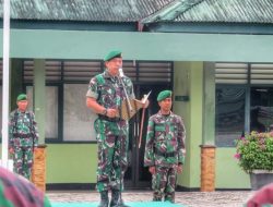 Pimpin Upacara Bendera, Dandim Way Kanan Beri Arahan Tentang Ketahanan Pangan