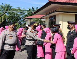 Upacara Pisah Sambut Kapolres Mukomuko