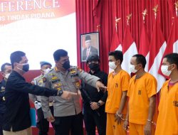 Polda Riau Lagi-Lagi Tangkap 5 Pelaku TP Narkoba