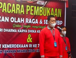 Rupajang Gelar Upacara Pembukaan Porseni Dalam Memperingati HDKD dan HUT RI ke-77