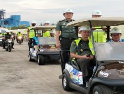 Danrem 022/PT Dampingi Aster KASAD Tinjau PLTU Pangkalan Susu