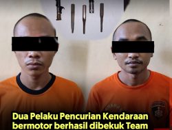 Satreskrim Polres Lebak Berhasil Bekuk Dua Pelaku Curanmor