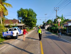 Satlantas Polres Lebak Evakuasi Korban Laka Lantas, Satu Orang Meninggal Dunia