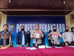 Pelaku Pembunuhan Sadis Ditangkap Polresta Pekannaru Setelah 9 Tahun Buron