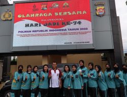 Kapolda Banten Ikuti Olahraga Bersama Dalam Rangka Menyambut Hari Jadi Polwan Ke-74