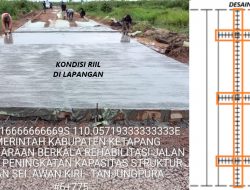 Tidak Mengacu Pada Desain, Volume Proyek  Jalan Tanjungpura Rp 4,7 Milyar Diaddendum