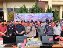 Komit Hajar Judi, Polda Banten Gandeng PPATK dan Kominfo Serta Terapkan Pasal Money Laundering