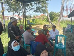 Babinsa Koramil 01/PBU Melayat ke Rumah Warga Binaannya