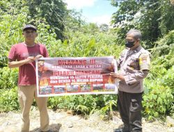 Bhabinkamtibmas Optimalisasi upaya Pencegahan Kebakaran Hutan dan Lahan