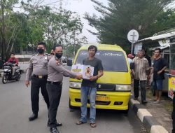 Peduli Sesama, Ditpamobvit Polda Banten Bagikan Ratusan Paket Sembako