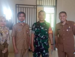 Koramil 01/PBU Kodim 0312/Padang, Jalin Komsos Dengan Warga Binaannya
