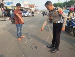 Ceroboh Saat Menyalip, Dua Pengendara Motor Alami Kecelakaan, Kasat Lantas Polresta Serang Kota Jelaskan Kronologisnya