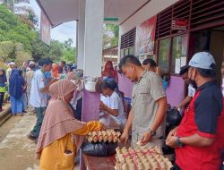 Germas di Nagari Banai, Dinas Pertanian Dharmasraya Gelar Bazar Murah 