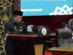 Gubernur Jambi Sampaikan Nota Pengantar KUPA dan PPAS APBD- P 2022