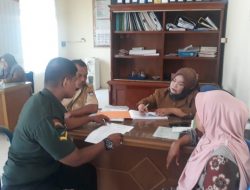 Koramil 04/LL Kodim 0312/ Padang Lakukan Puldata di Kelurahan