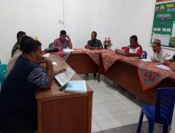 Babinsa Koramil 04/LL Kodim 0312/Padang Hadiri Rapat Rencana Pembangunan di Wilayah Binaan