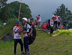 Pelajar SMPN 1 Parigi Bertekad Ingin Jadi Atlet Paralayang