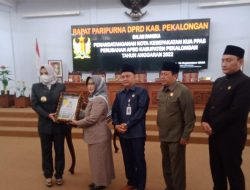 Pimpinan DPRD Kabupaten Pekalongan Sepakati Perubahan KUA-PPAS Pemkab Pekalongan Tahun 2022