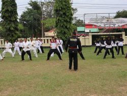 Polres Way Kanan Gelar Tes Kesamaptaan Jasmani Semester 2 Tahun 2022