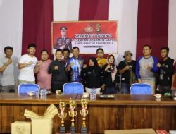 Polres Way Kanan Gelar Turnamen Gaple Kapolres CUP Tahun 2022