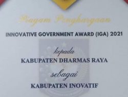 Dharmasraya Raih Predikat Kabupaten Inovasi dari Pemerintah Pusat