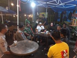 Koramil 01/ PBU Kodim 0312/Padang Komsos Dengan Pedagang