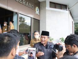 Wabup Pandji Sampaikan Raperda Percepatan Pembangunan Puspemkab Serang