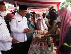 Bazar dan Pasar Murah HUT ke-22 Provinsi Banten,Dimanfaatkan Masyarakat